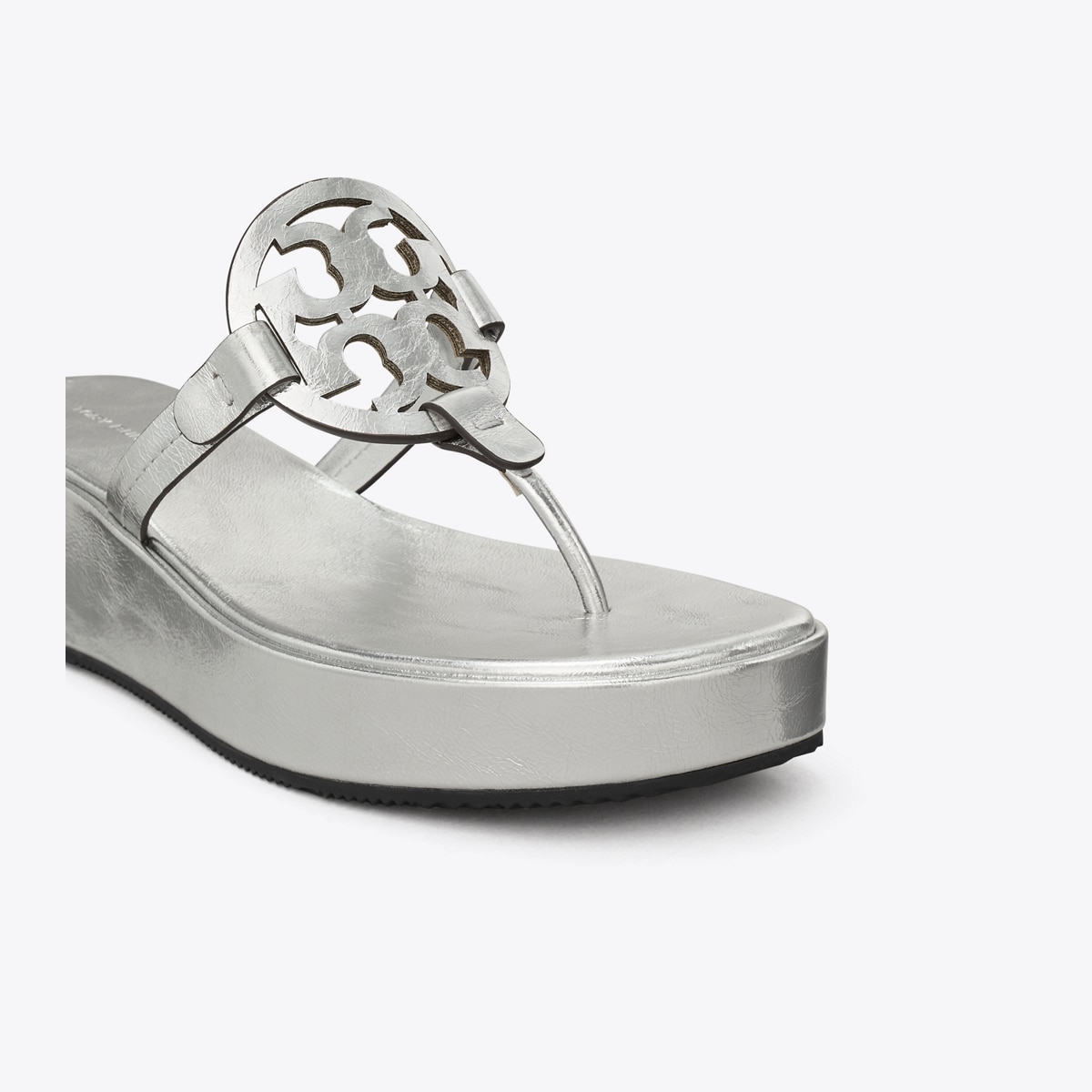 Miller Metallic Wedge Sandal: Women's Designer Sandals
