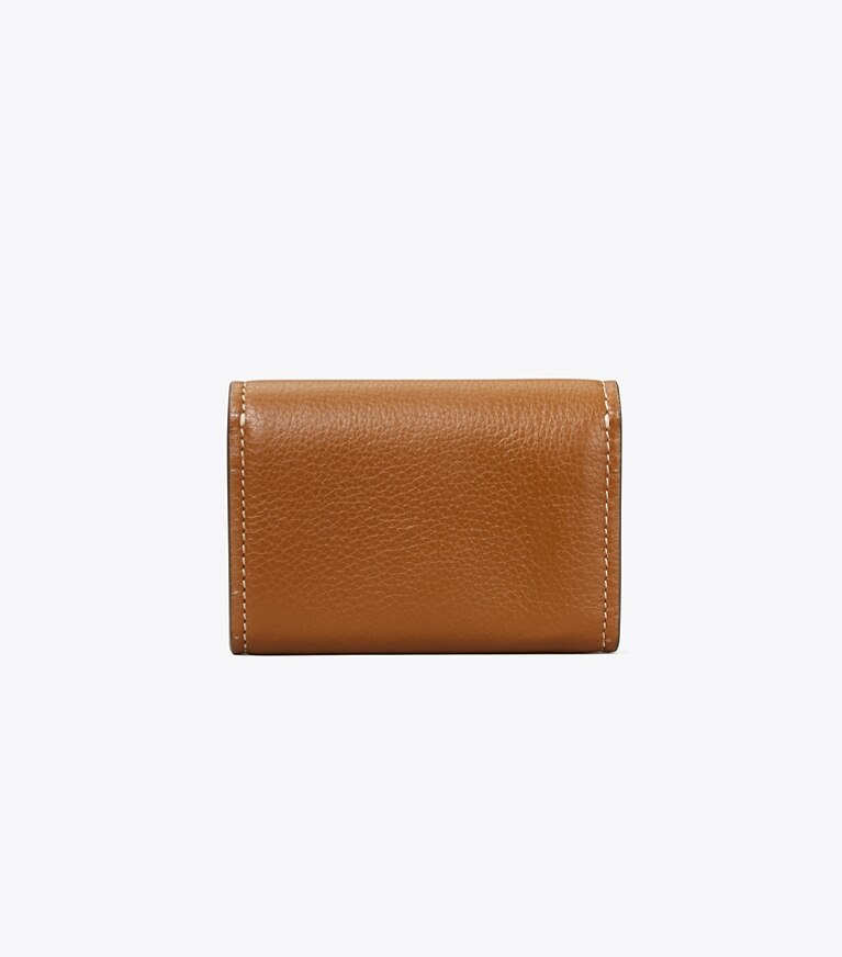 Tory Burch designer geldbörsen Miller Mini Geldbörse in Light Umber angle