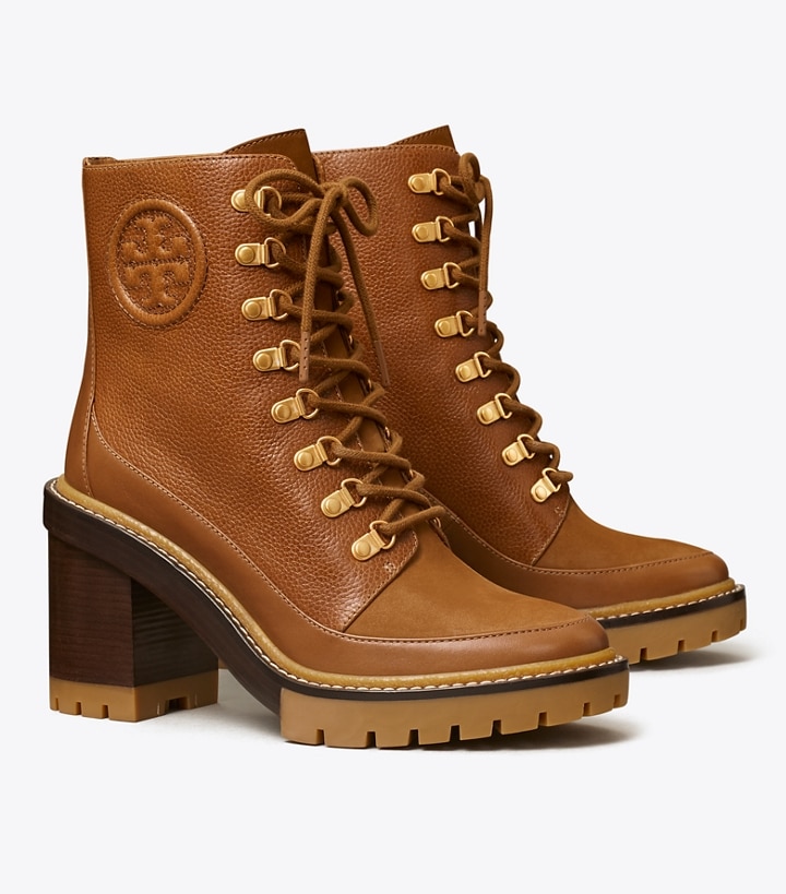 Miller Mixed-Materials Lug Sole Boot: Women's Designer Ankle Boots | Tory  Burch
