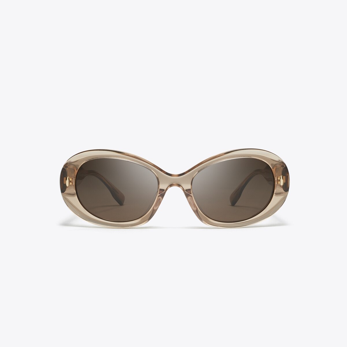 Tory Burch メタルリム サングラス 53mm ユニバーサルフィット Miller Oval Sunglasses: Women's Designer Sunglasses