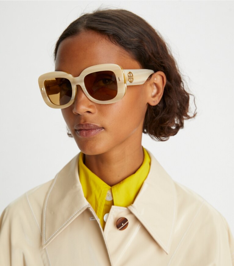 Miller Oversized Square Sunglasses: Women's Accessories 