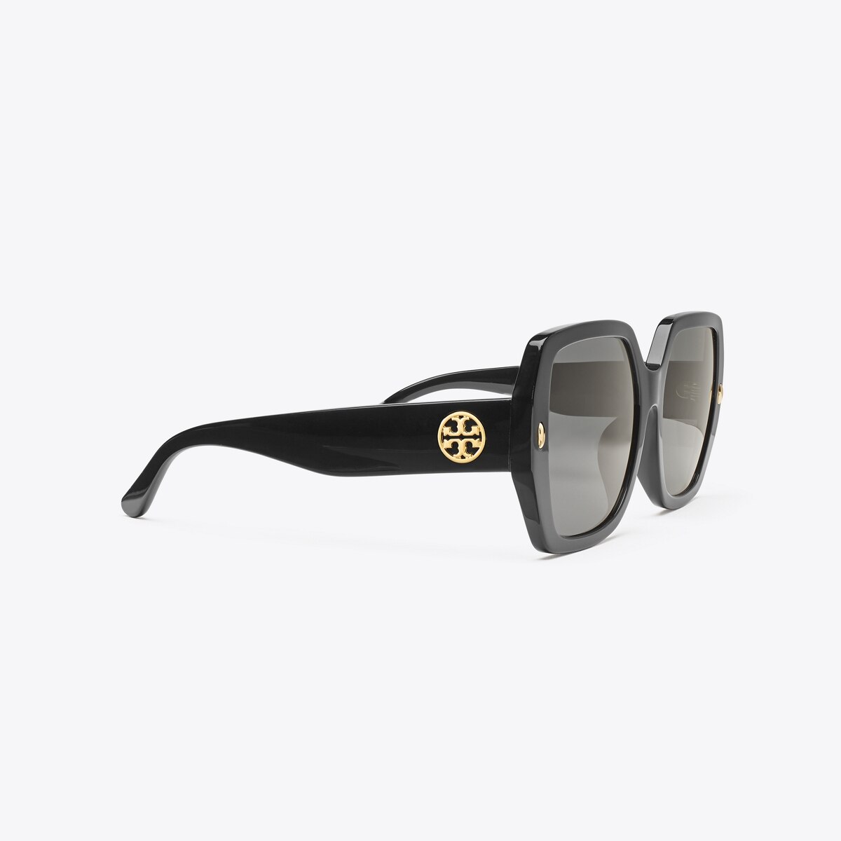 Miller Oversized Square Sunglasses in black, size OS