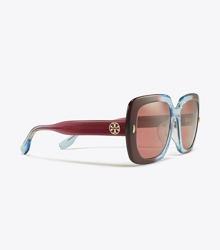 Miller Oversized Square Sunglasses Womens Designer Sunglasses And Eyewear Tory Burch 