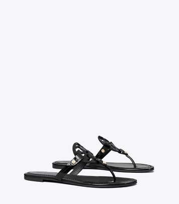 tory burch black jelly sandals