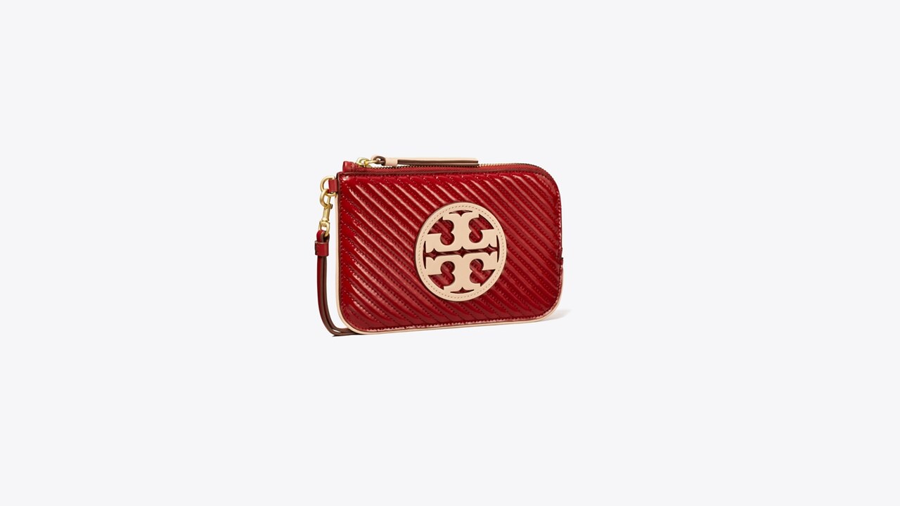 Miller Patent Quilted Wristlet Women's Designer Wristlets Tory Burch