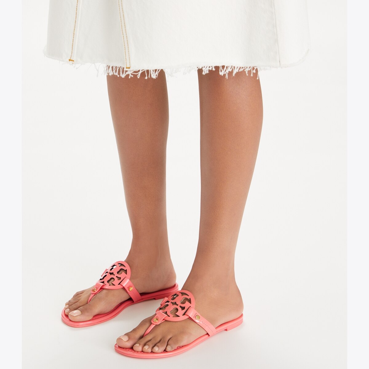 Shops tory burch miller patent sandals