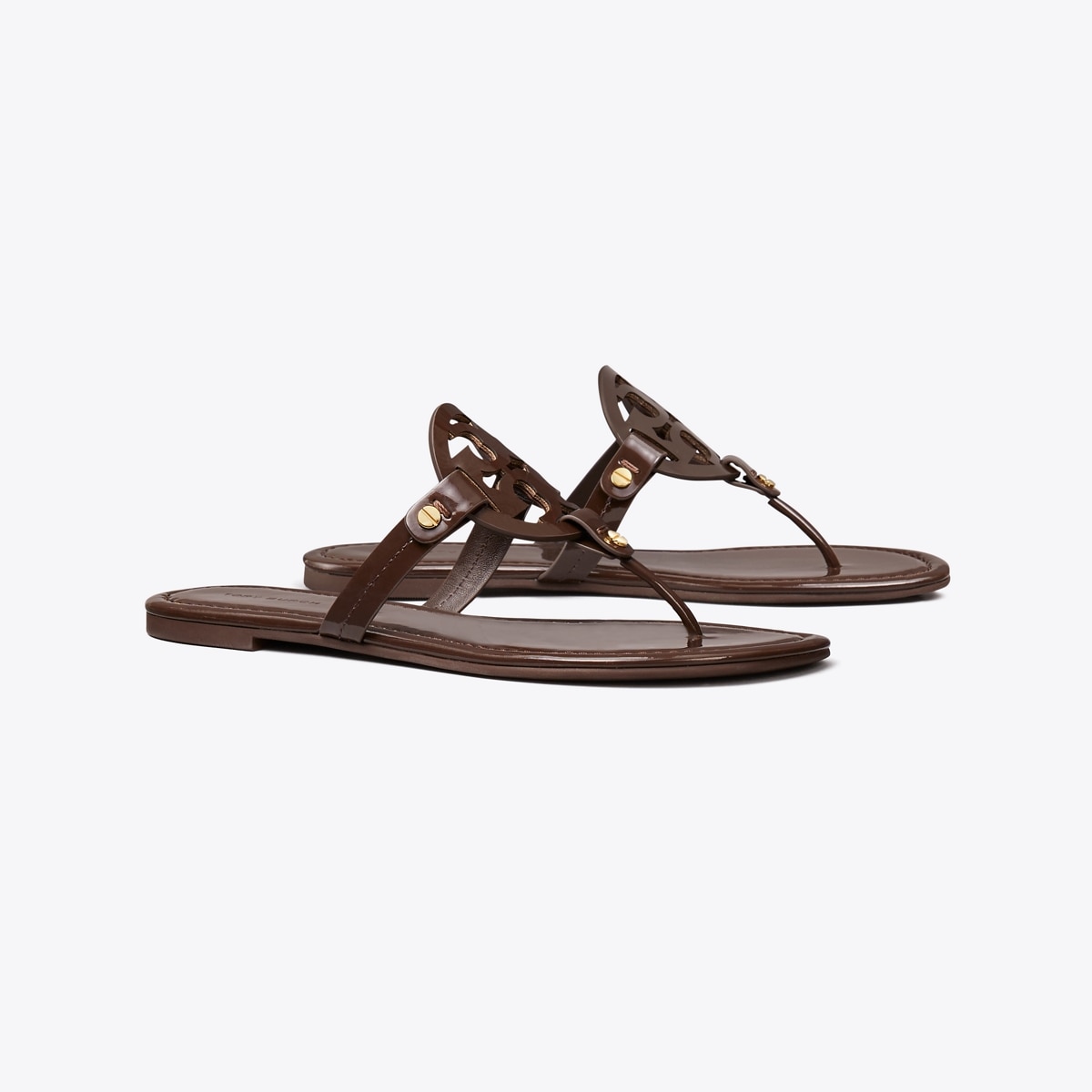 Shops tory burch miller patent sandals