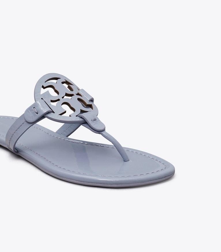 Tory Burch designer サンダル ミラー in VAPOR BLUE ディテール