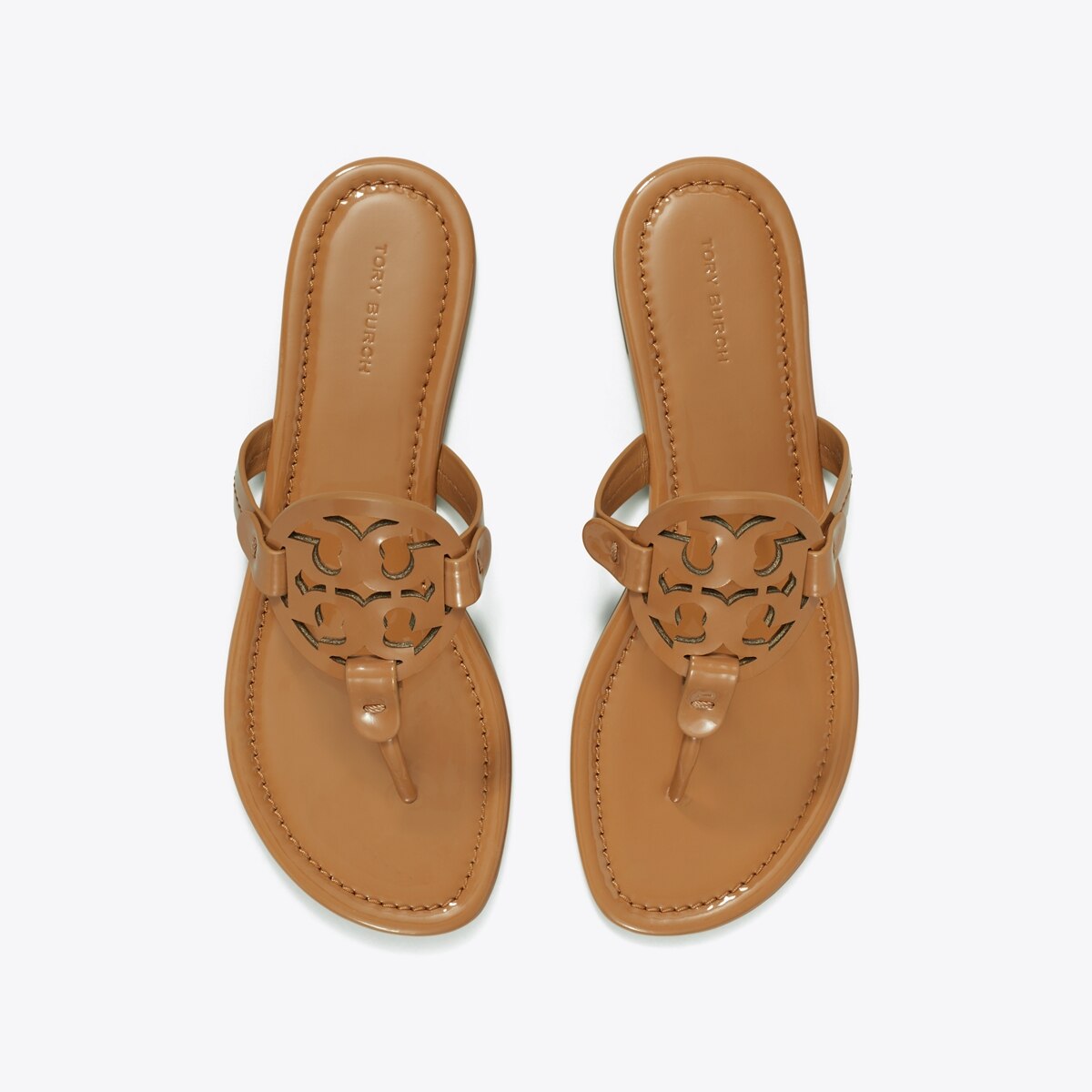 Leopard tory burch miller sandal best sale