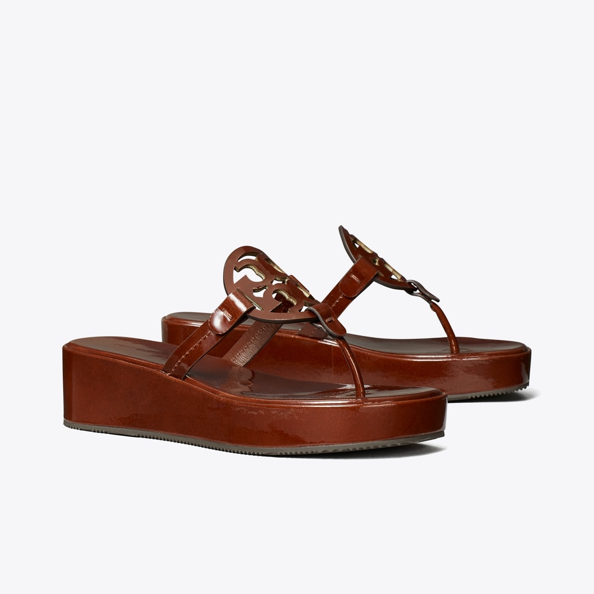 Miller Patent Wedge Sandal: Women's Designer Sandals | Tory