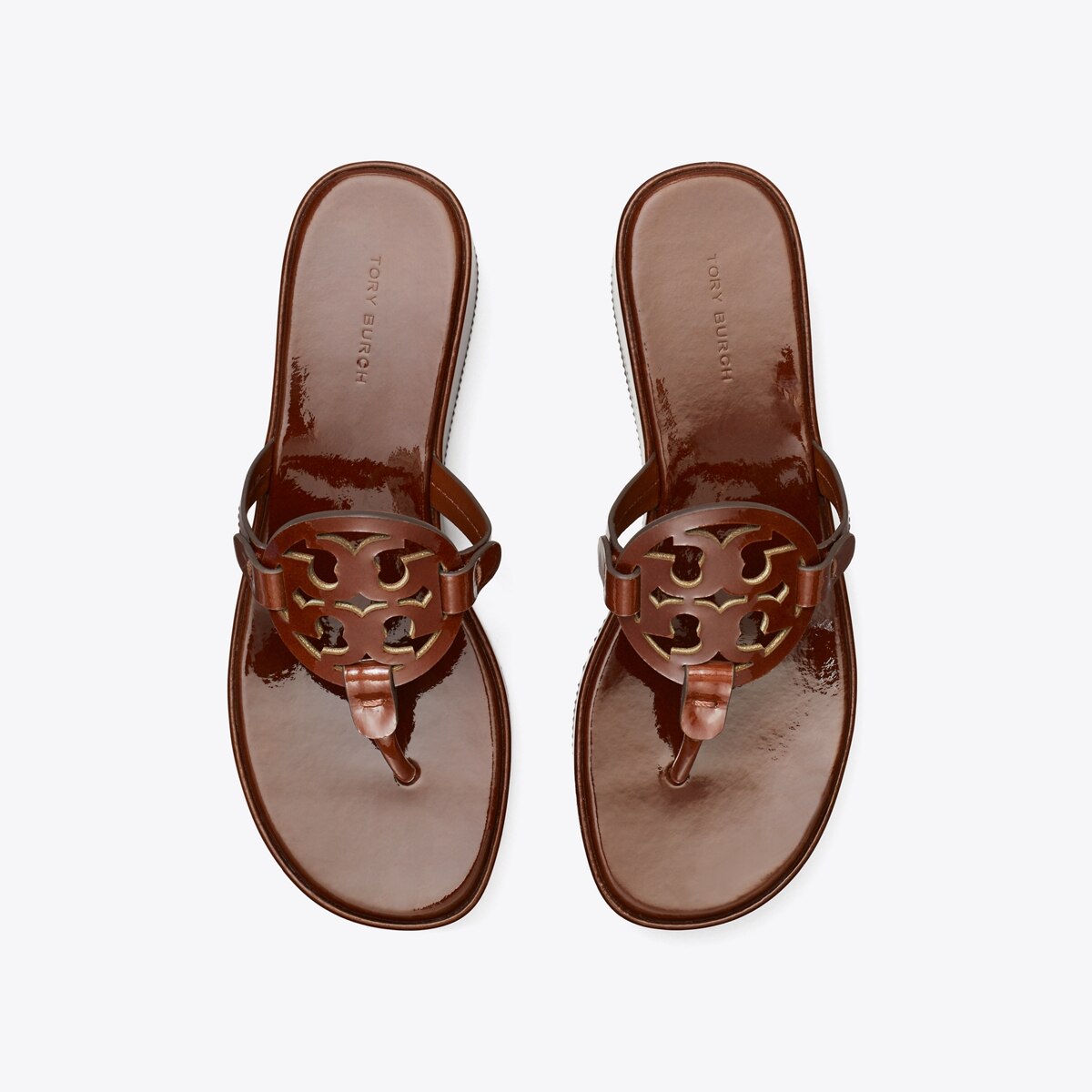 Miller Patent Wedge Sandal: Women's Designer Sandals | Tory