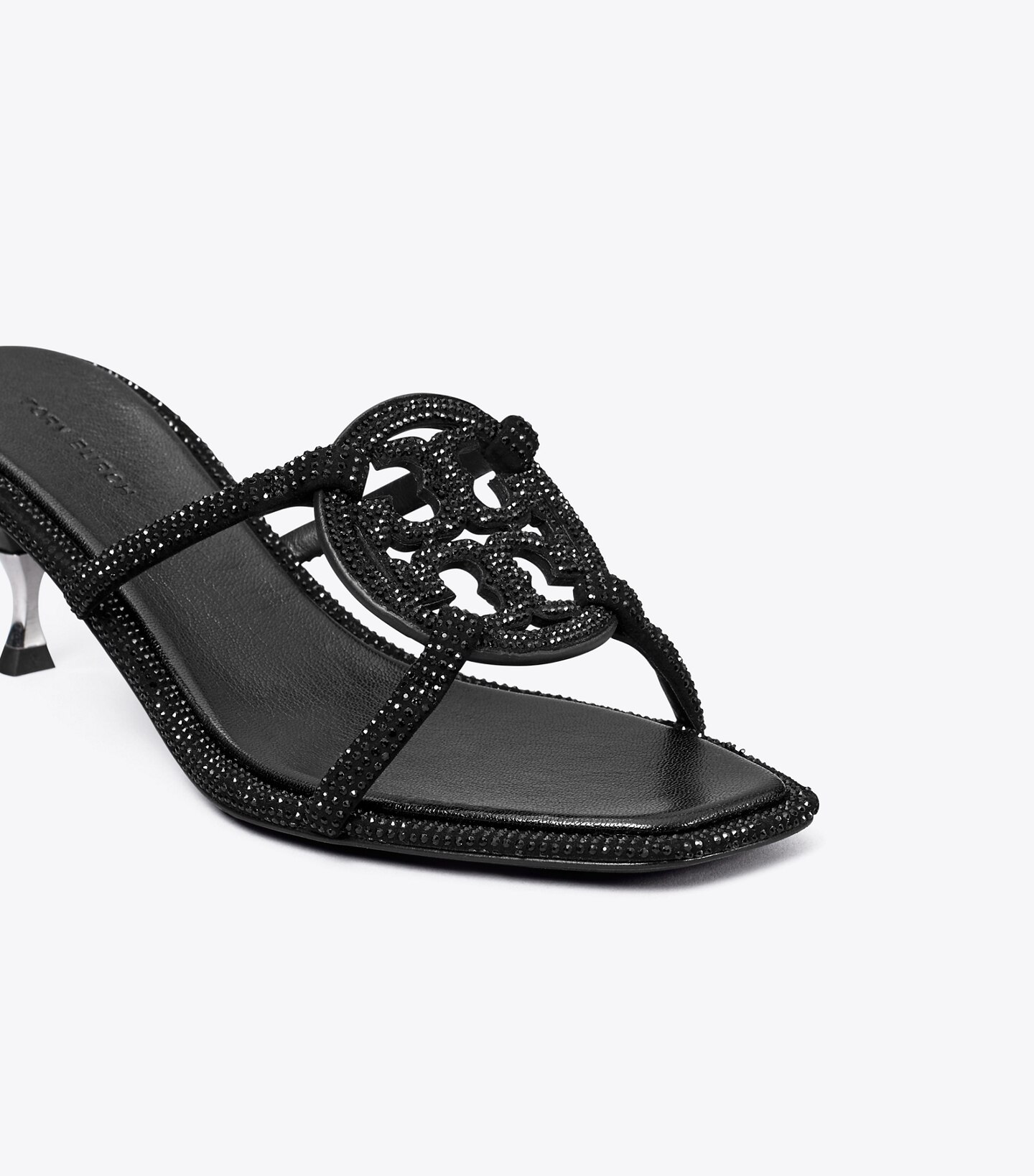 Miller Pavé Bombé Low Heel Sandal