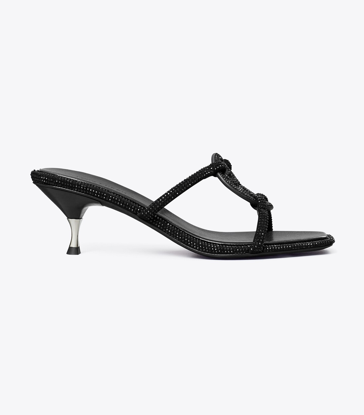 Miller Pavé Bombé Low Heel Sandal