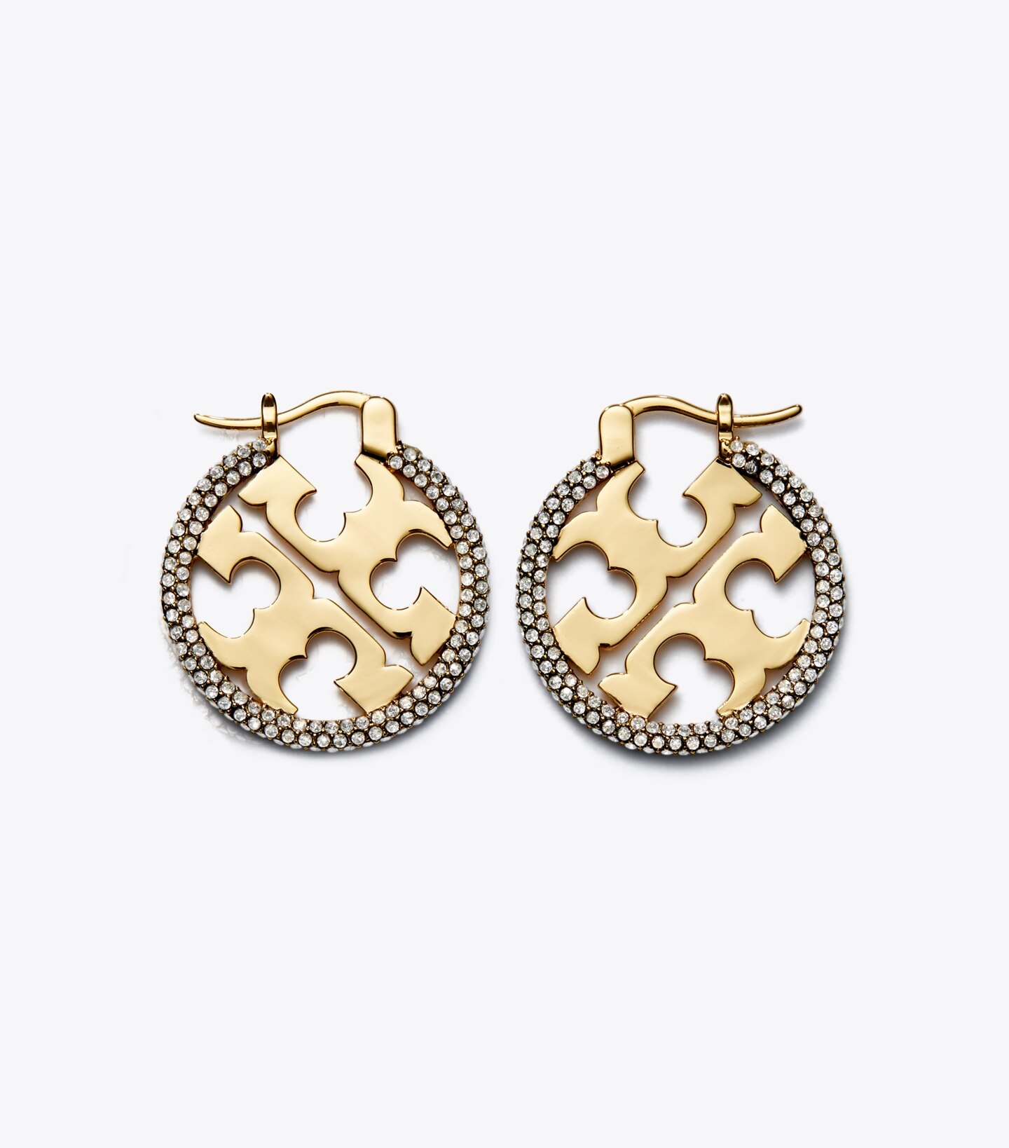Miller Pavé Hoop Earrings