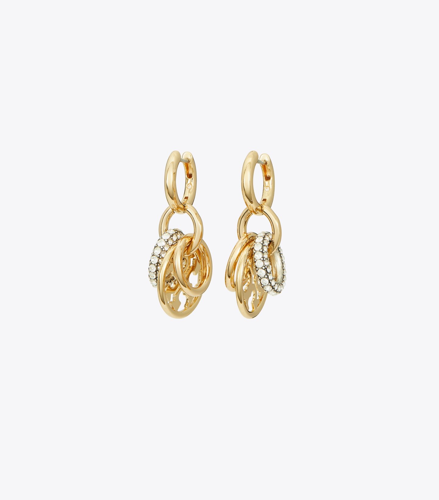 Miller Pavé Interlocking Earring