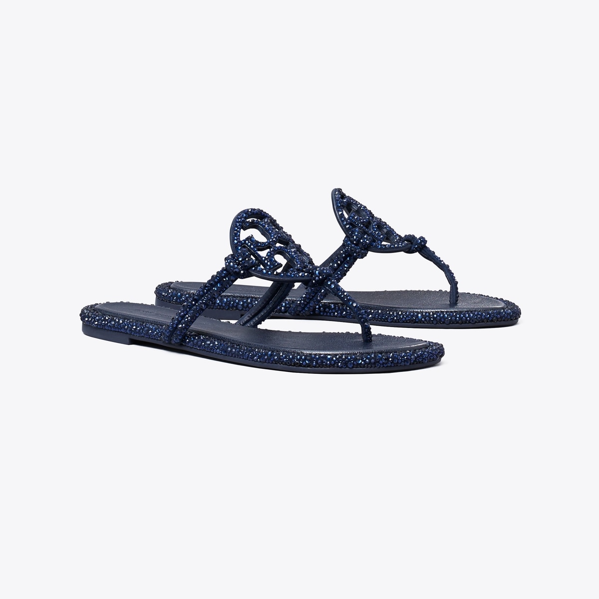 【送料&関税込】Tory Burch Miller Knotted Pave Embellished S Miller Pavé Knotted Sandal: Women's Designer Sandals | Tory