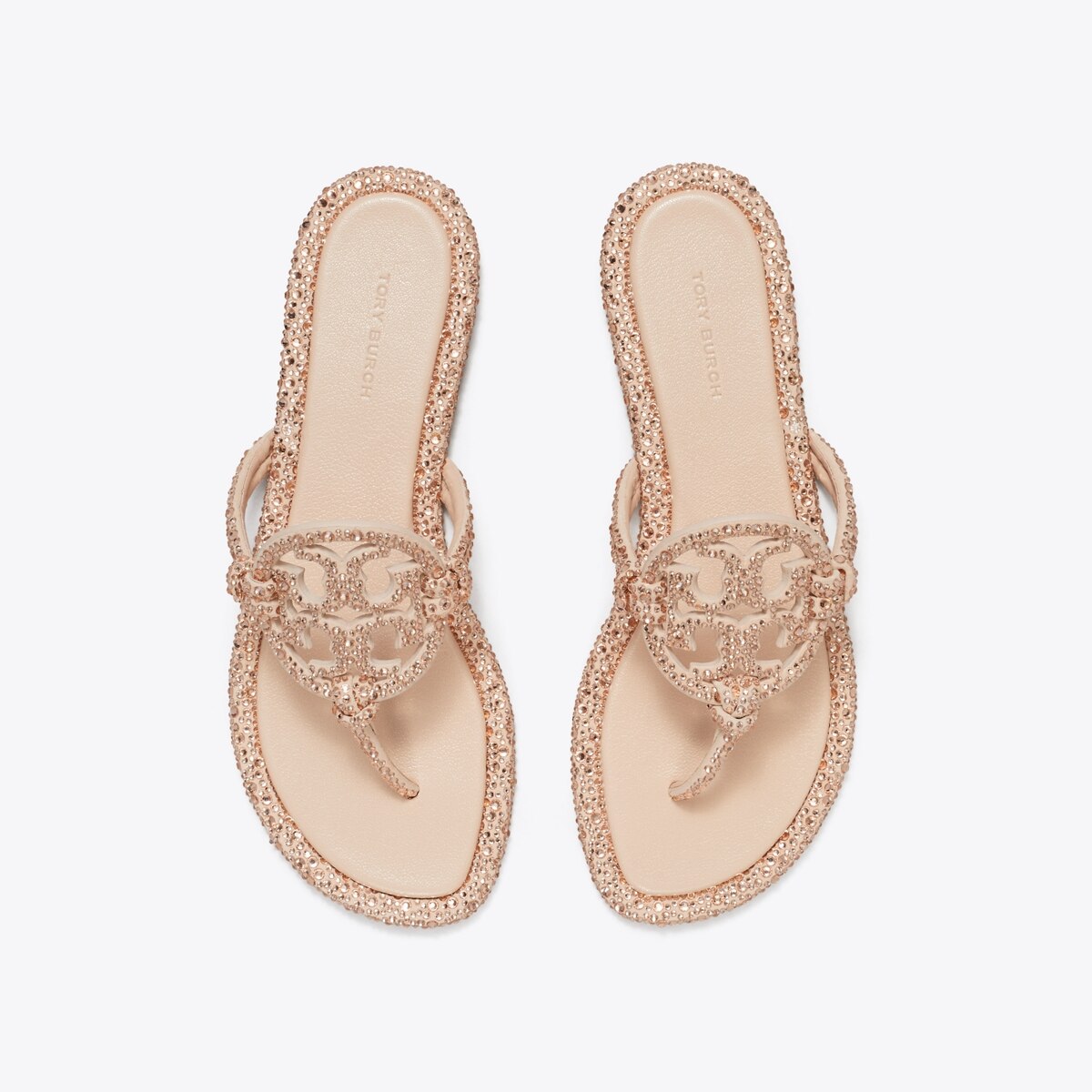 【Tory Burch】MILLER PAVE KNOTTED サンダル〈Malva〉 Miller Pavé Knotted Sandal: Women's Designer Sandals | Tory