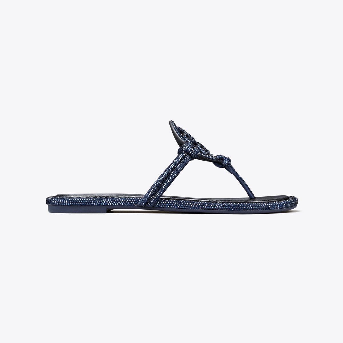 Tory top Burch Miller Sandals 10 M Navy