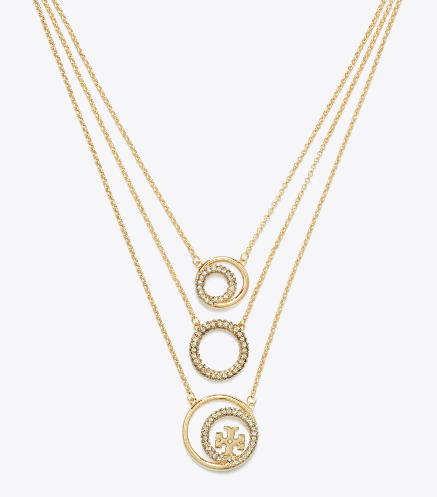 Miller Pavé Layered Necklace