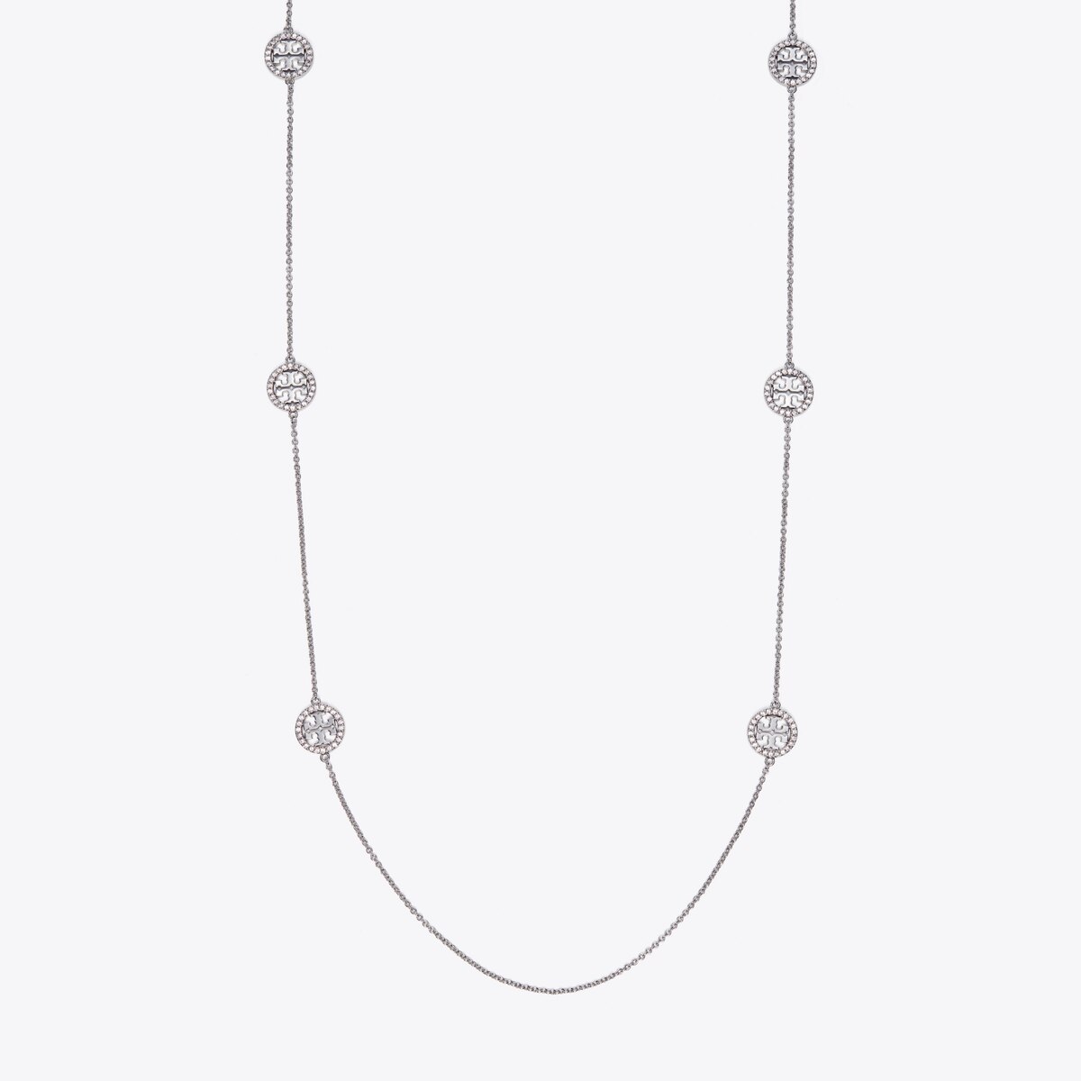 Miller Pavé Long Necklace: Women's Jewelry | Necklaces | Tory Burch UK