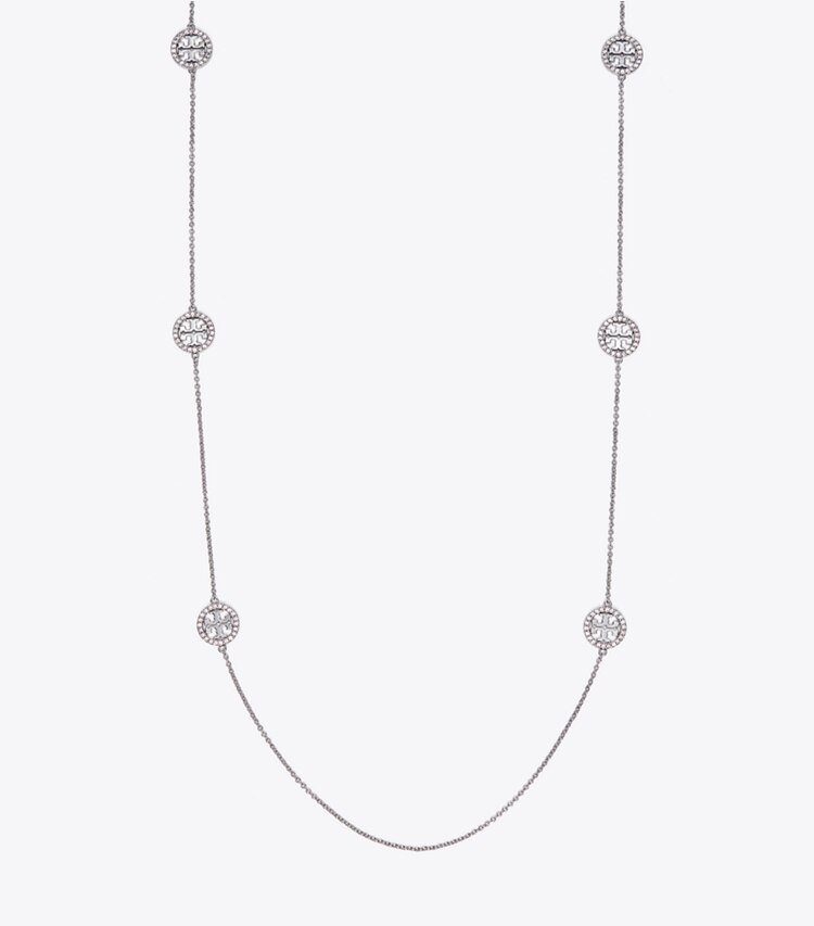 Miller Pavé Long Necklace: Women's Jewelry | Necklaces | Tory Burch EU