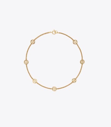 TORY BURCH｜JEWERLY (Kira Clover Necklace (153710-720)) Kira Clover Necklace: Women's Jewelry | Necklaces | Tory