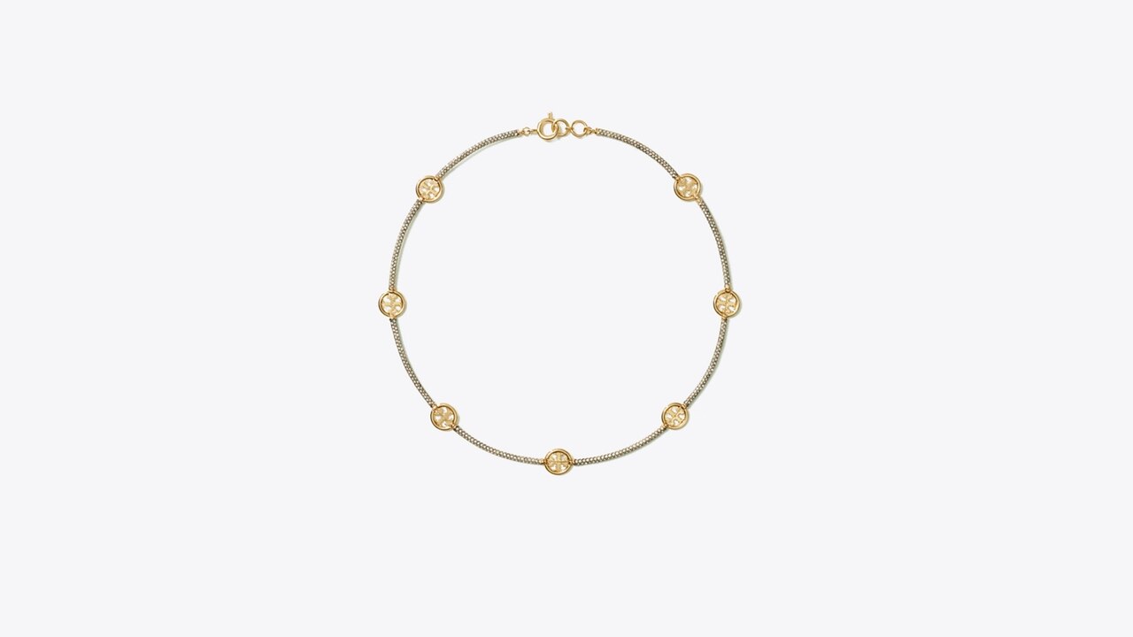 Miller Pavé Necklace: Women's Jewelry | Necklaces | Tory Burch UK