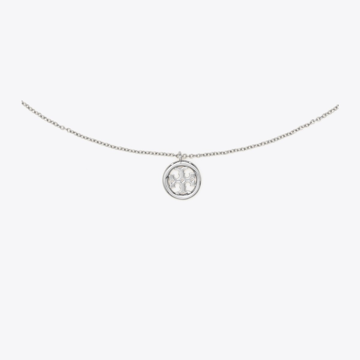 【関税込み】TORY BURCH MILLER PAVE PENDANT NECKLACE Miller Pavé Logo Delicate Necklace: Women's Designer