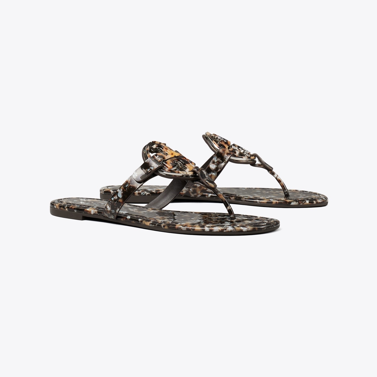 Miller Printed Patent Sandal: Women's Designer Sandals