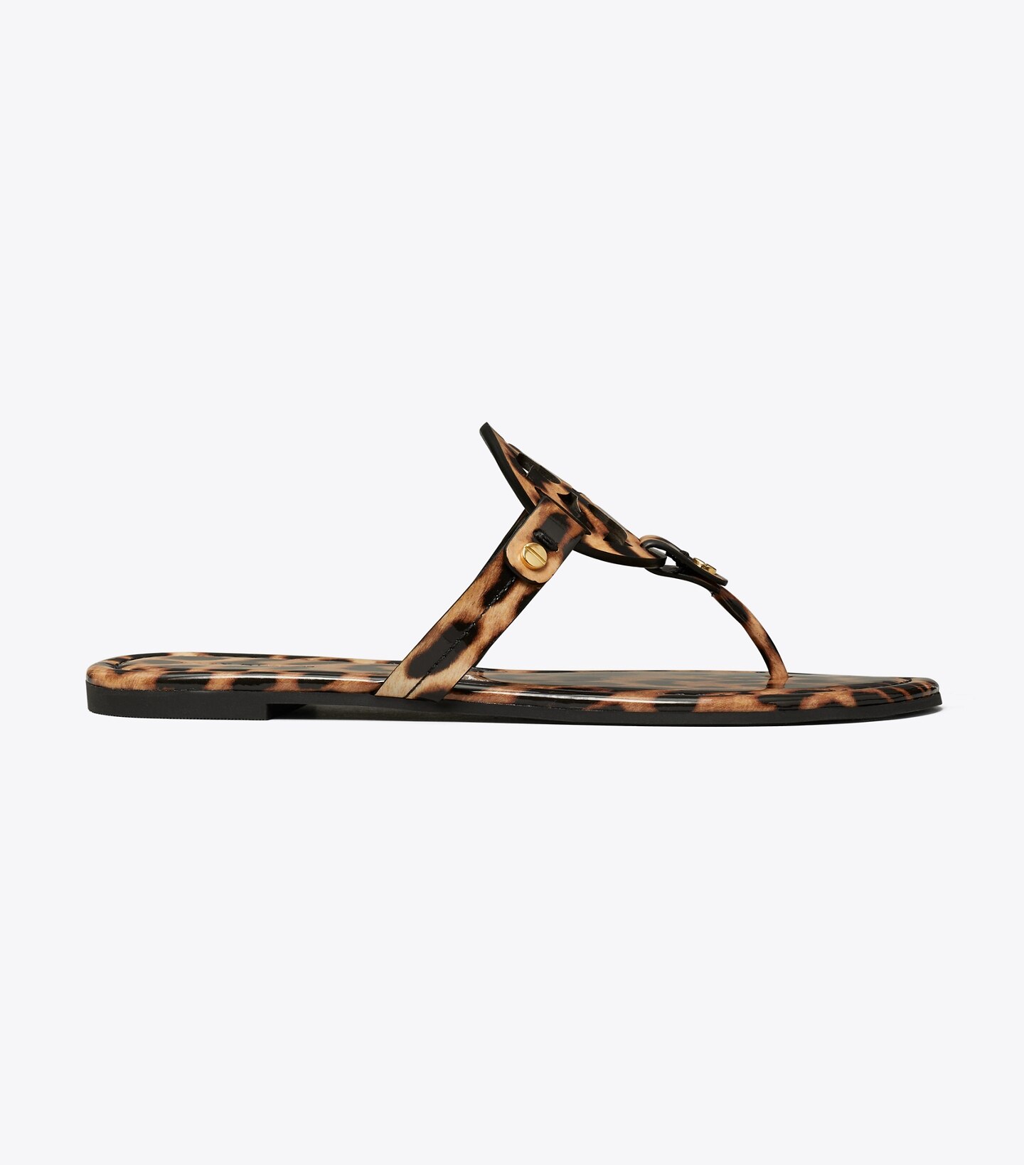 Miller Printed Patent Sandal