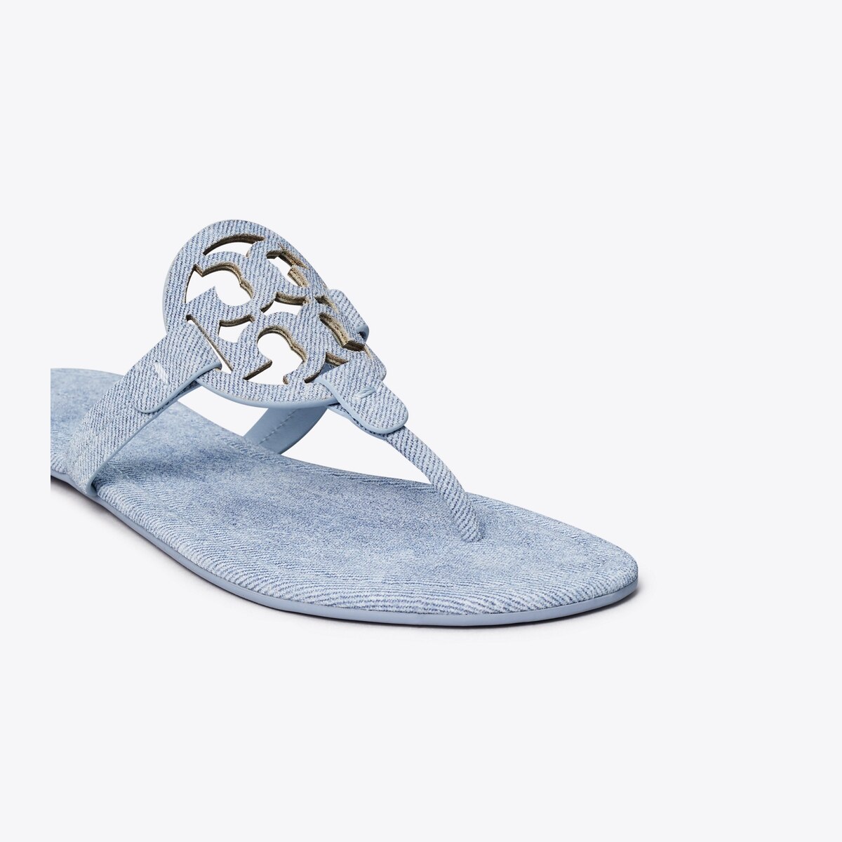 サンダル・ミュール Tory Burch SLIPPER (168791 200) Miller Croc-Embossed Leather Sandal: Women's Designer
