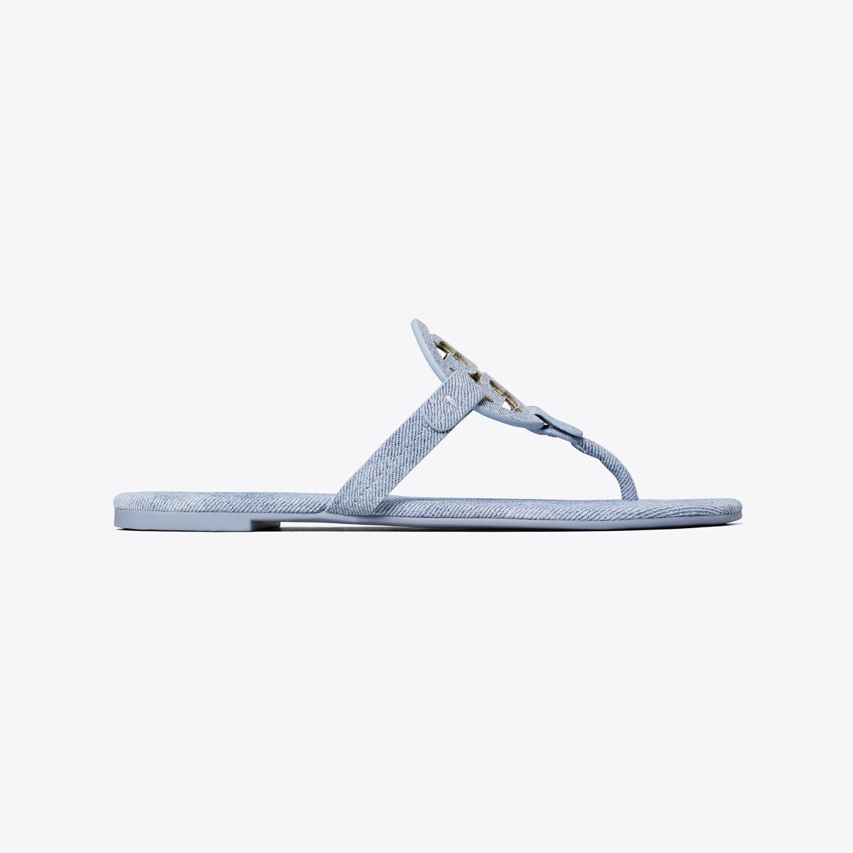 サンダル・ミュール Tory Burch PRINTED SUEDE MILLER THONG SANDALS miller-printed-suede-sandal-