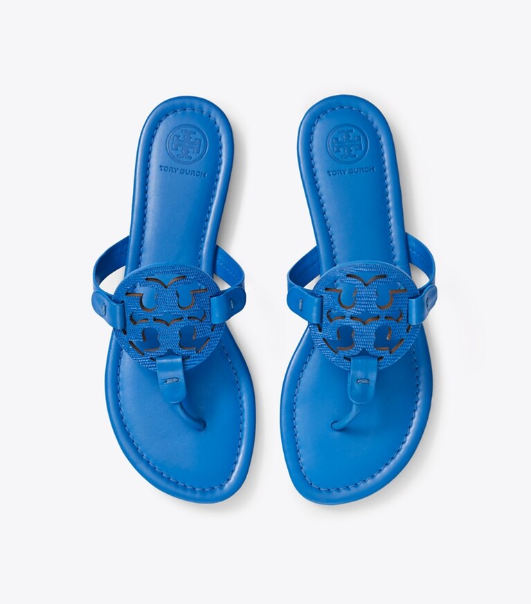 Light blue tory burch miller outlet sandals