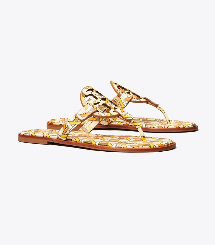 Miller Sandal, Printed Leather: Women's Shoes | Sandals | Tory Burch EU