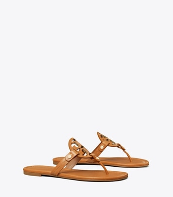 Tory Burch designer sandals Miller Sandal in Vintage Vachetta angle