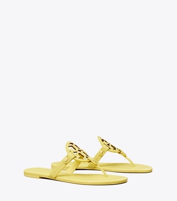 Lime green tory store burch sandals