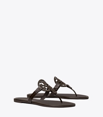 Tory Burch designer sandals Miller Sandal in COCOA angle