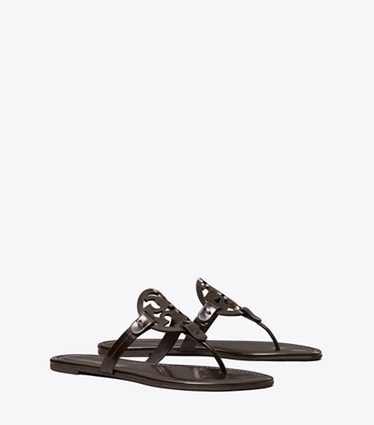 Tory Burch designer sandals Miller Sandal in COCOA angle