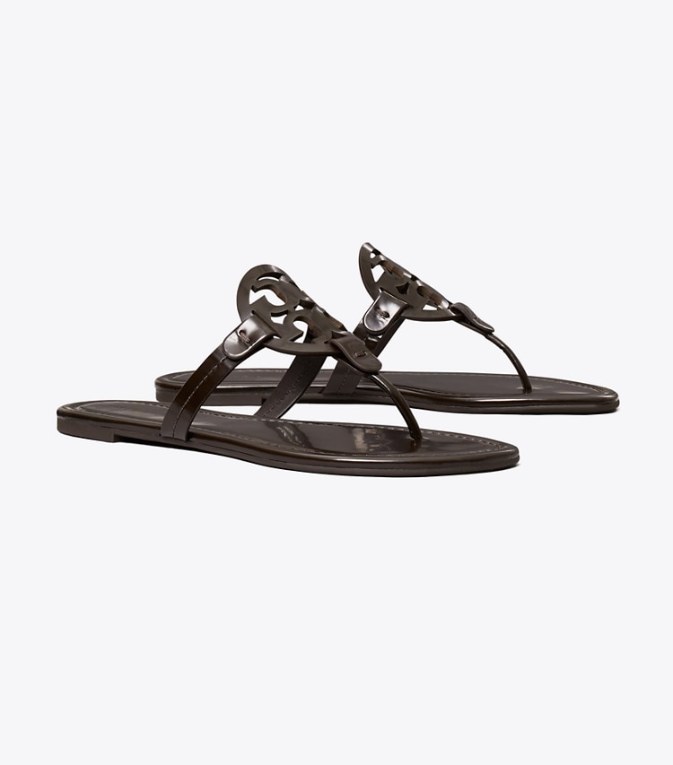 Tory Burch designer sandals Miller Sandal in COCOA angle
