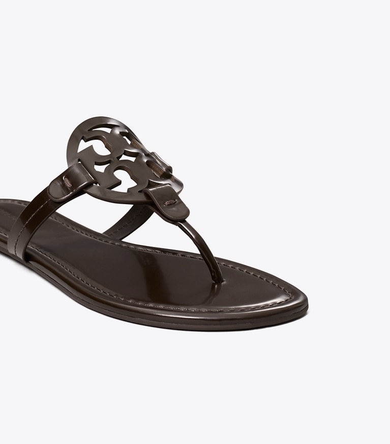 Tory Burch designer sandals Miller Sandal in COCOA angle