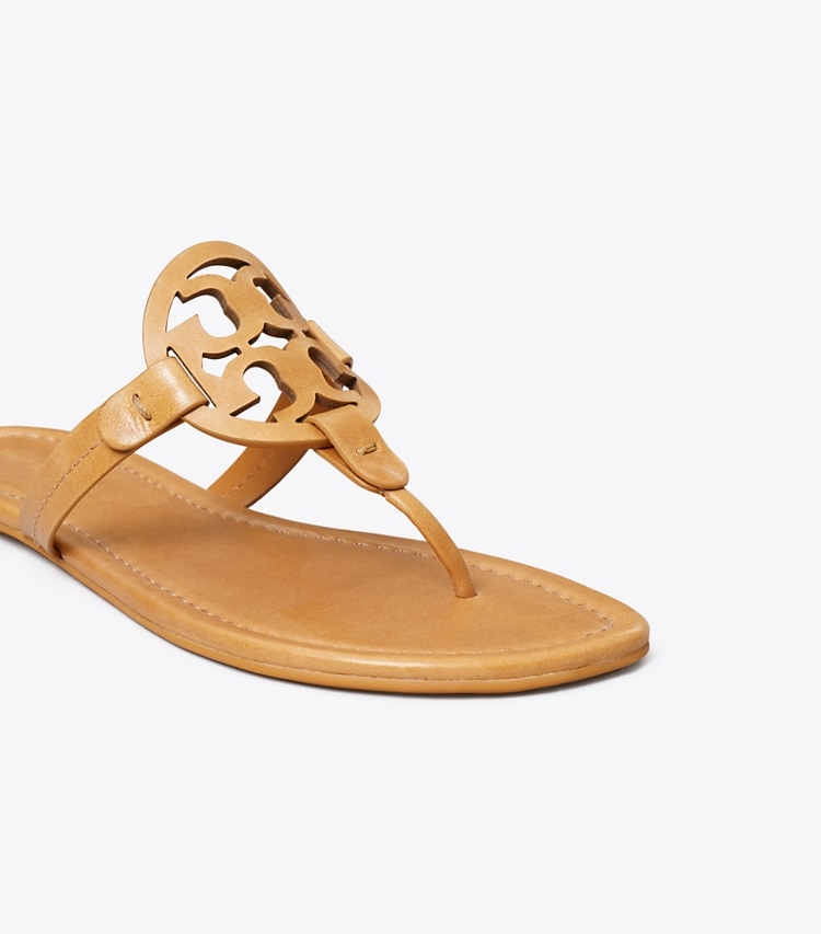 Tory Burch designer sandals Miller Sandal in WALNUT detail