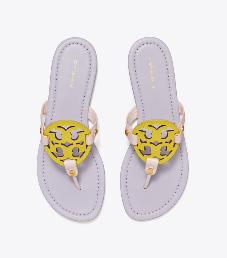 Tory burch hot on sale pink miller sandal