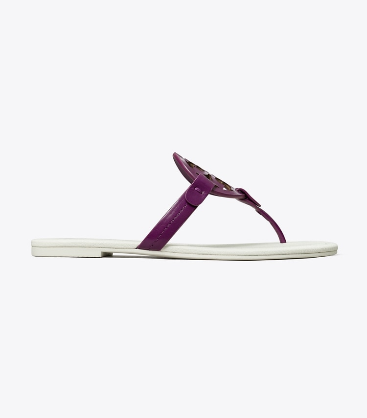 Tory Burch designer sandals Miller Sandal in VIOLET WAVE / BLANC side