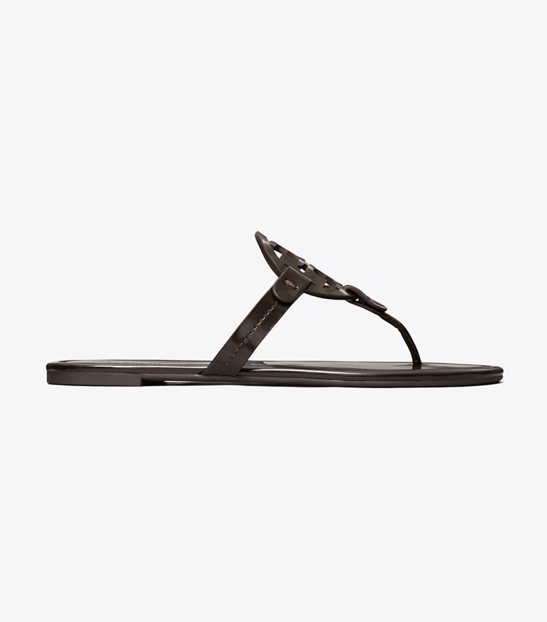 Tory Burch designer sandals Miller Sandal in COCOA angle