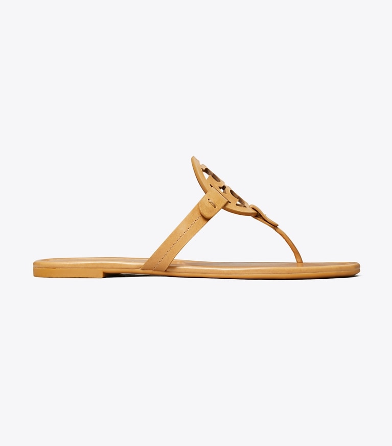 Tory Burch designer sandals Miller Sandal in WALNUT angle