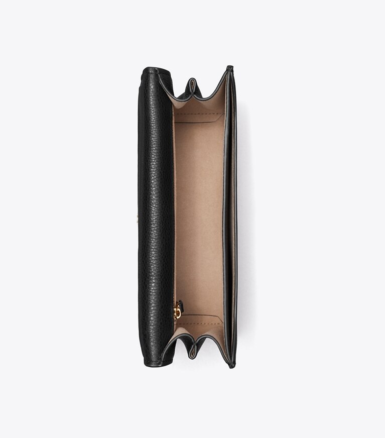 Tory Burch designer schultertaschen Miller Schultertasche in Black angle