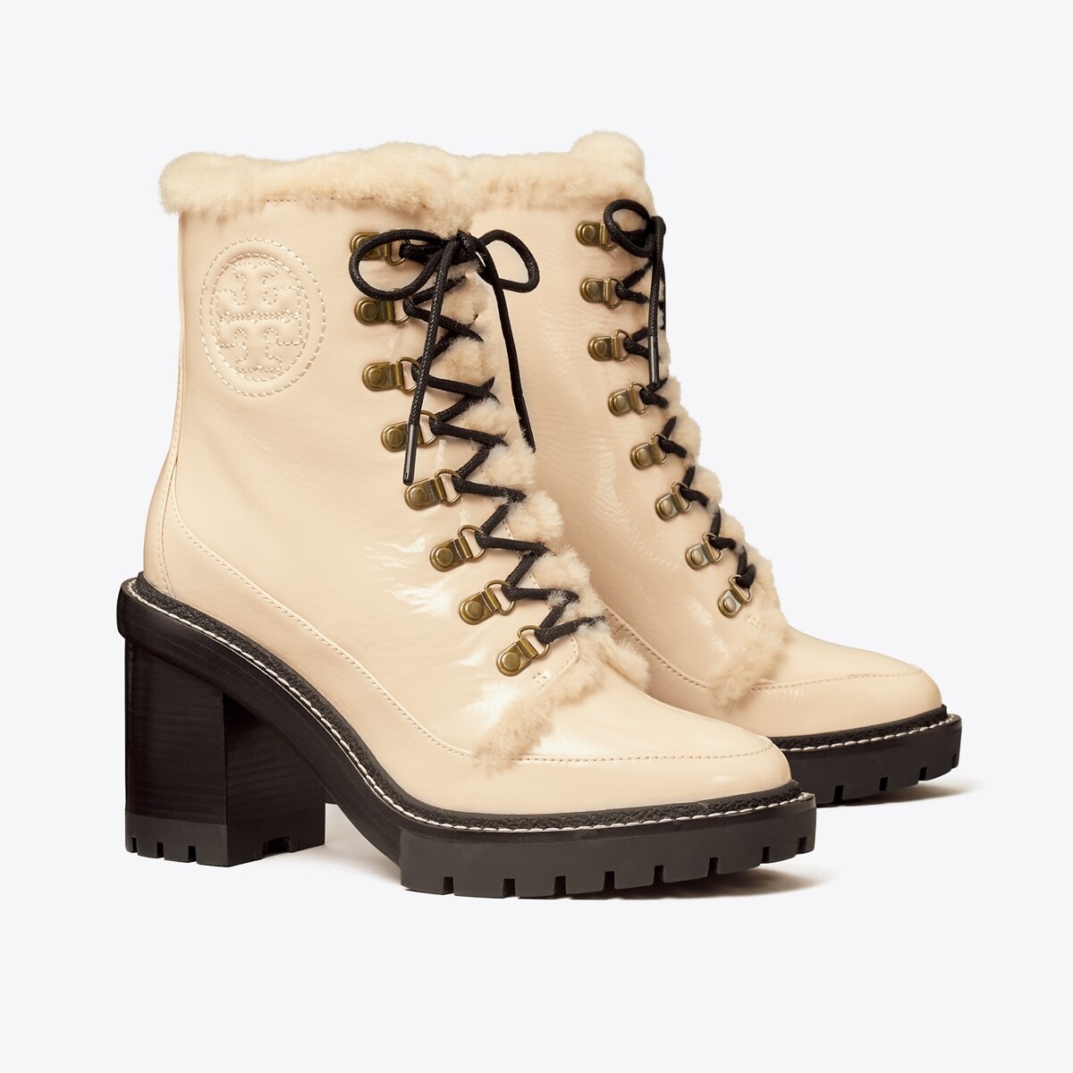 tory burch miller lug sole ankle boot