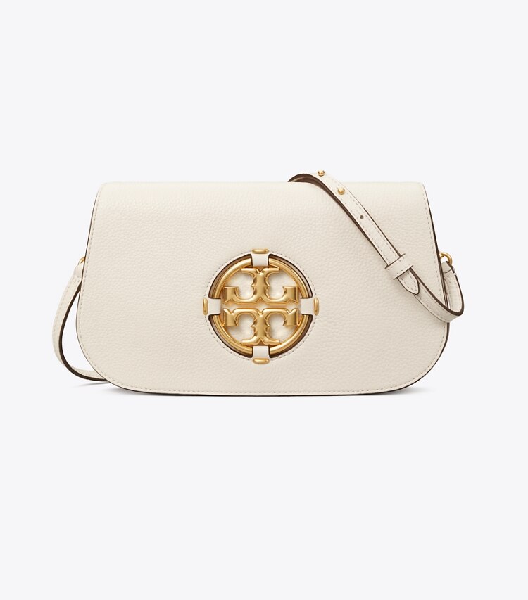 Tory Burch designer clutches Miller Small Convertible Shoulder Bag in NEW IVORY front