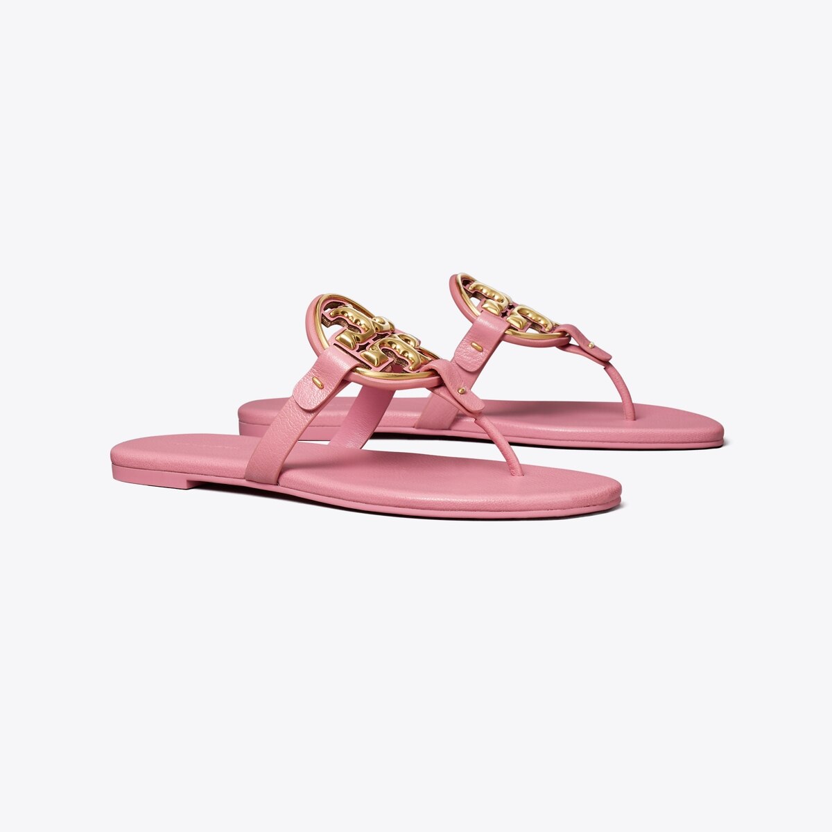 Miller Soft Metal Logo Sandal Women S Shoes Sandals Tory Burch UK