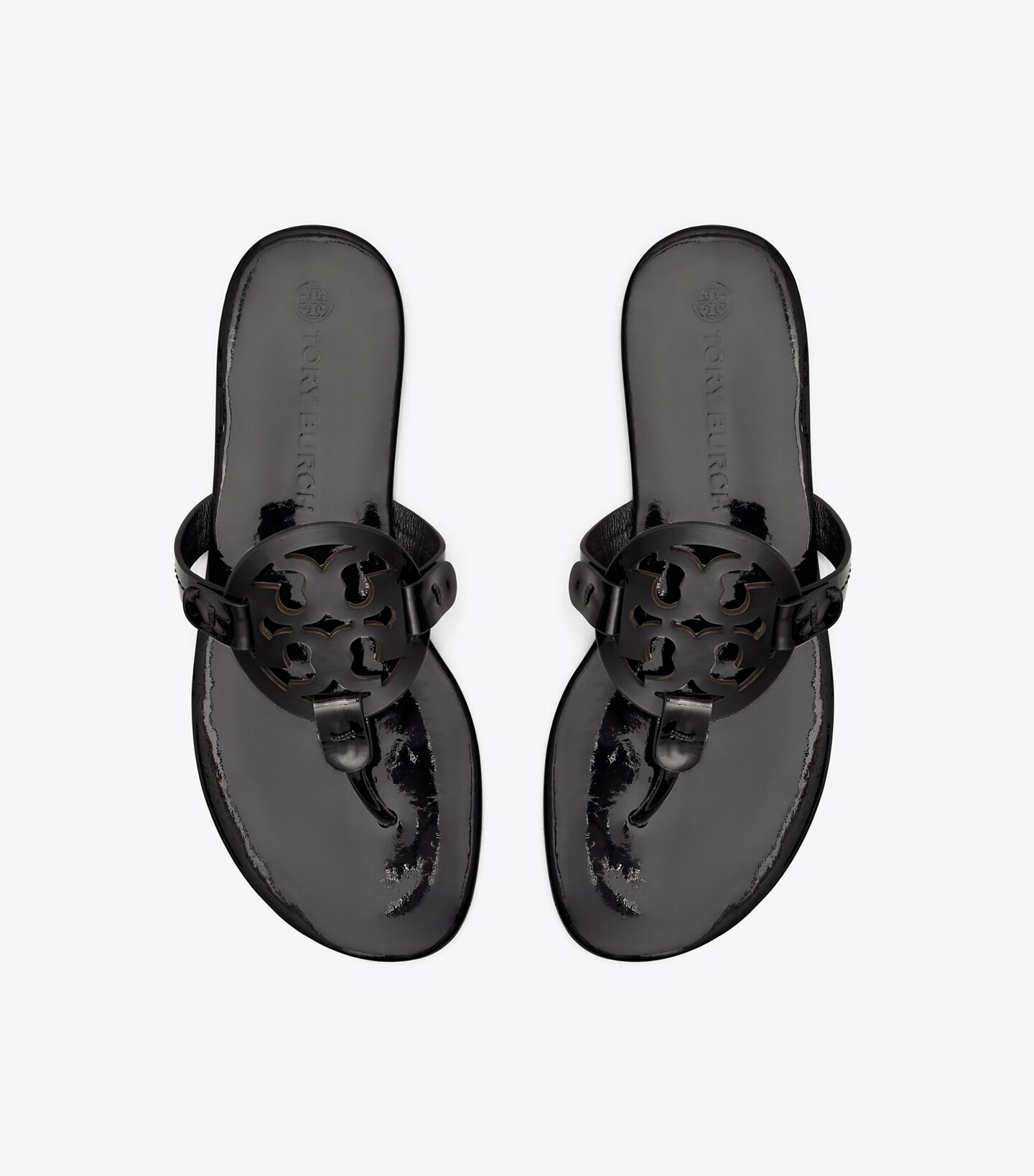 Miller Soft Patent Leather Sandal, Narrow